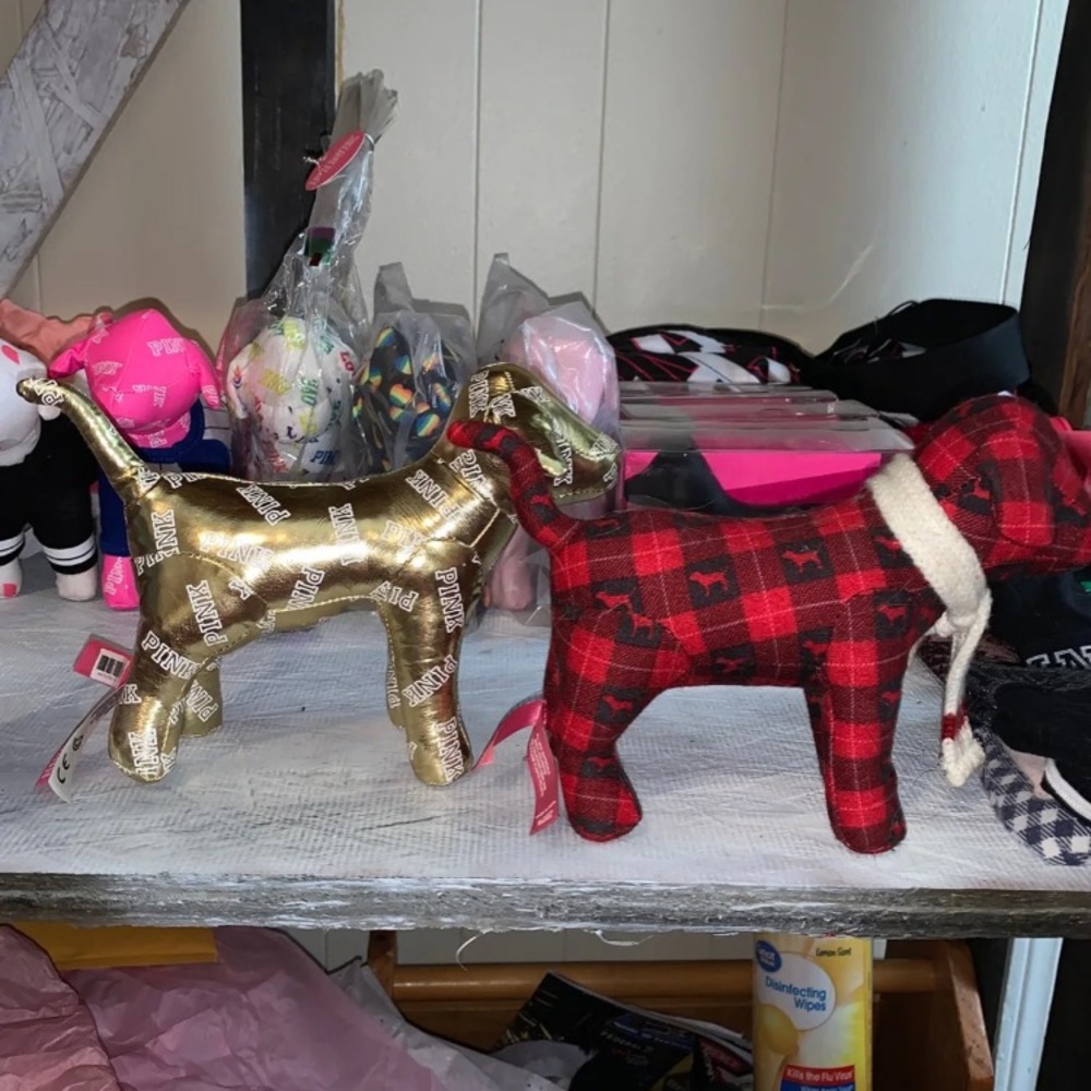 SOLD!!! Two Random PINK Dog - Picture 3 of 4